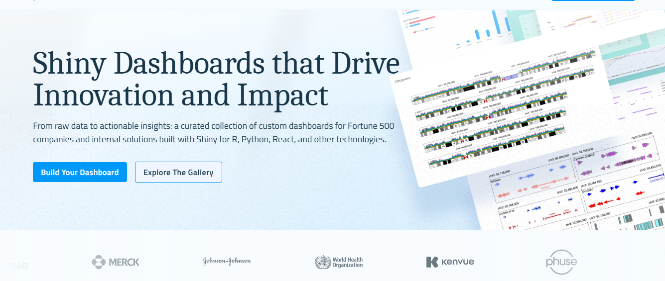 Shiny dashboards that drive innovation and impact